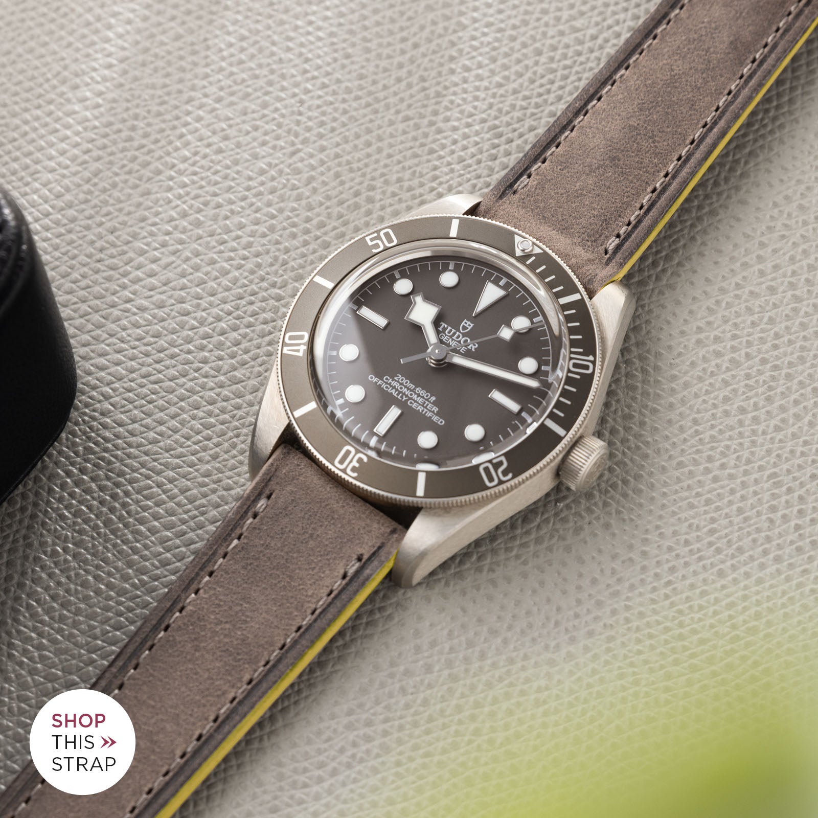 Bulang and Sons_Strap Guide_Tudor Black Bay Fifty Eight 925 Silver_Monte Carlo Leather Watch Strap