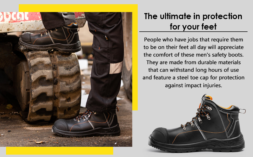 Black Hammer safety boots your ultimate protection
