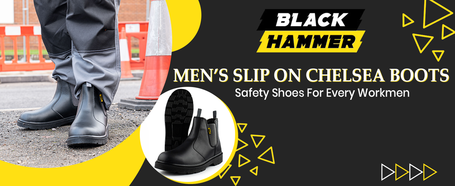 Men’s Slip on Chelsea Boots