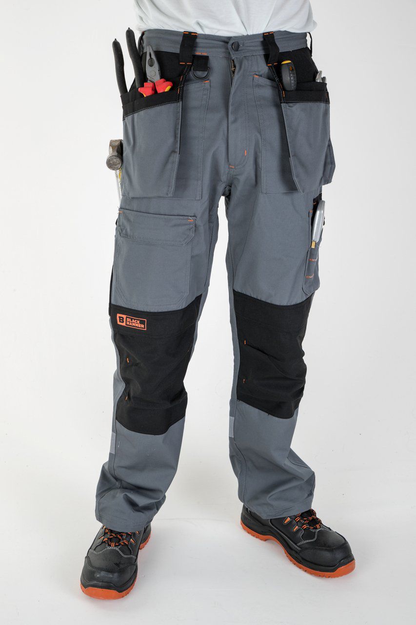 Hi-Vis Work Trouser PW3 + Free pair of knee pads ( Portwest ) - WorkStuff  UK Limited