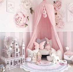 girl bed canopy with lights