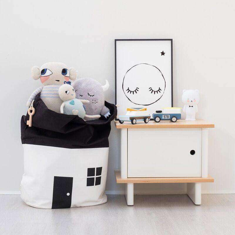 fabric toy storage bag