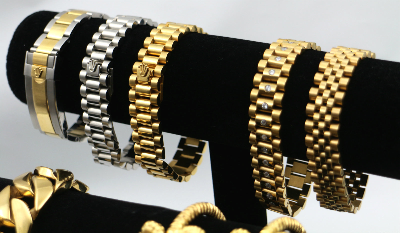 rolex chain bracelet
