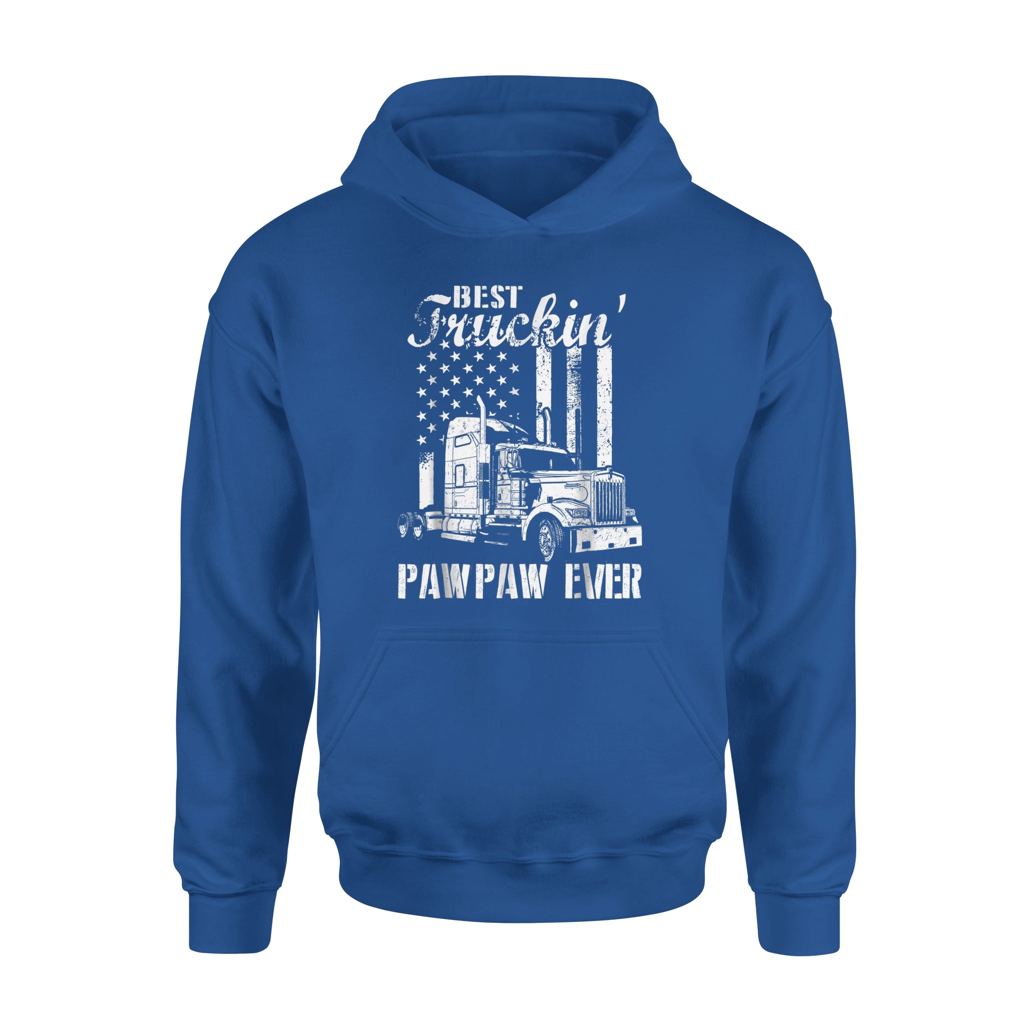 Download Best Truckin Pawpaw Ever Flag Hoodie - LoveTheWorld Style