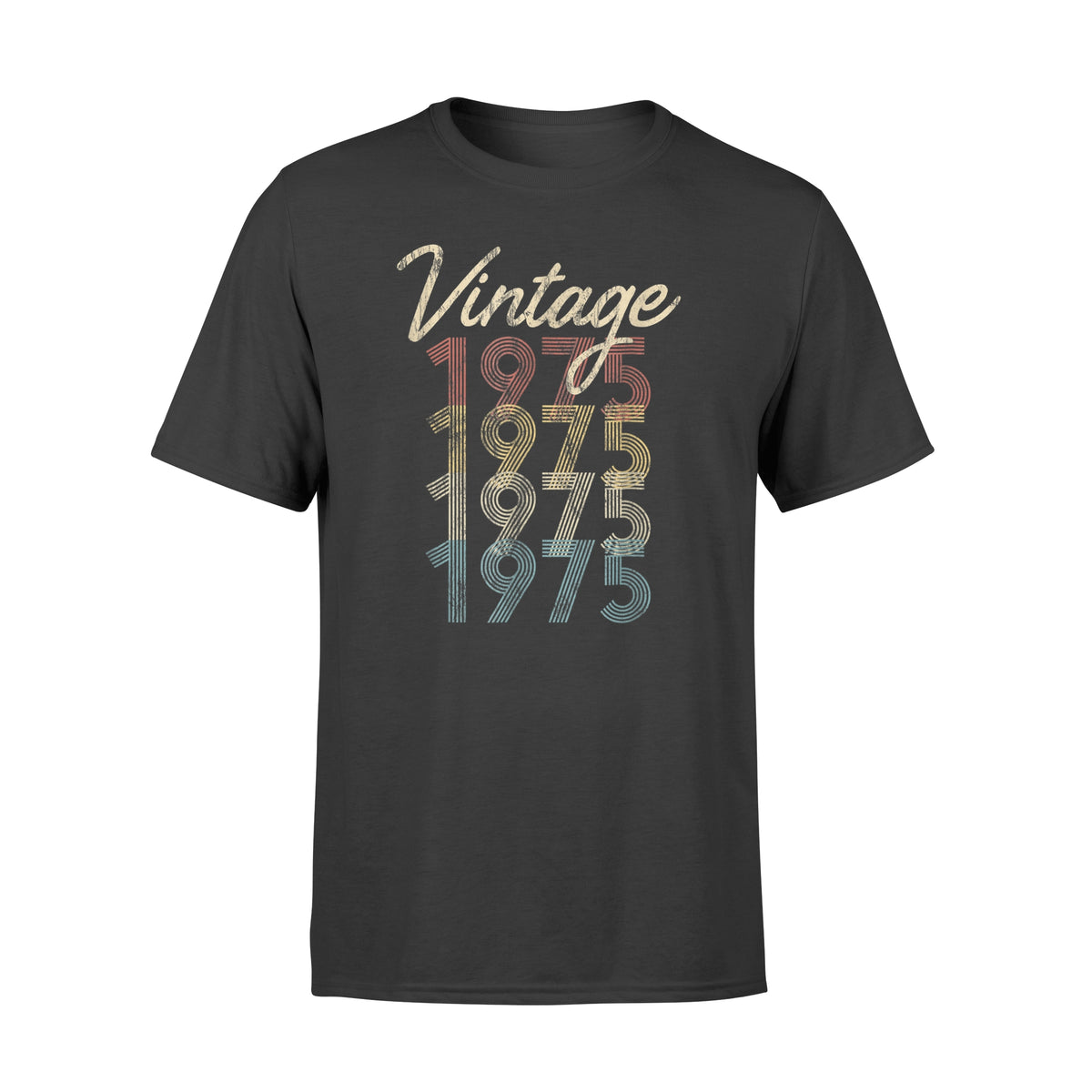 1975 Vintage Funny Birthday Gift 43rd Birthday Est 1975 T-Shirt ...