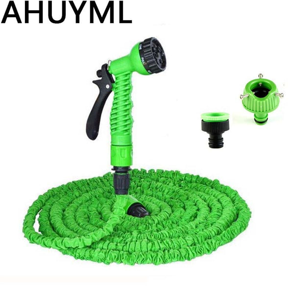 25 200ft Expandable Magic Flexible Garden Water Hose For Car Hose