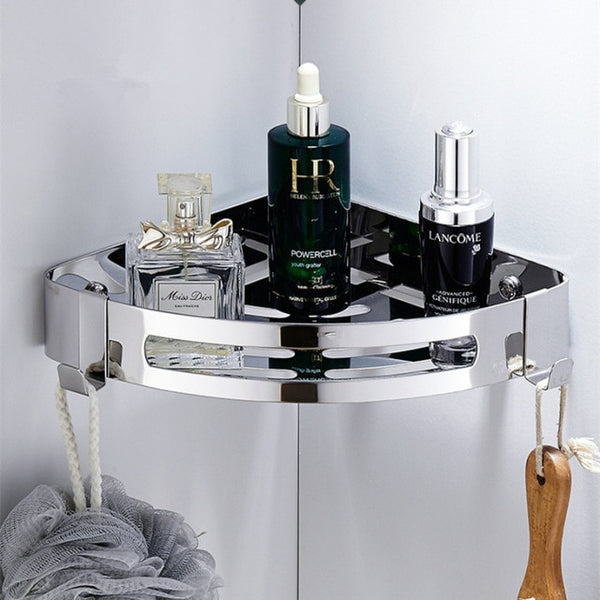 stainless steel bathroom shelves