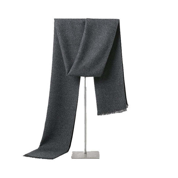 solid cashmere scarf