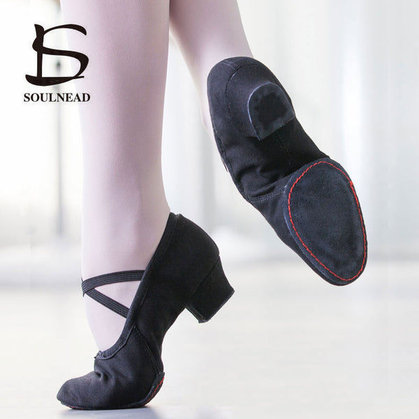 kids black ballet shoes