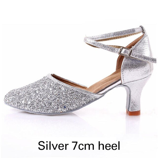 glitter dance shoes