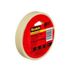 3M Masking & Painter's Tape: 1 Wide, 6 Mil Thick - Rubber Adhesive | Part #00021200028762