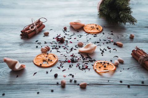 Cinnamon and Orange festive potpourri