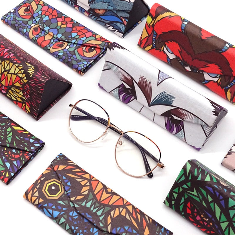 Trifold Collapsible Designer Sunglasses Cases