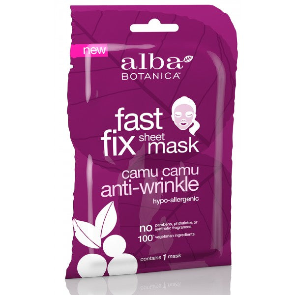 Alba Botanica Camu Camu Anti Wrinkle Sheet Mask