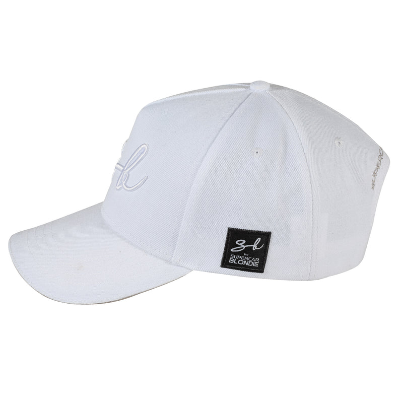 SB Signature Cap - White – Supercar Blondie Store