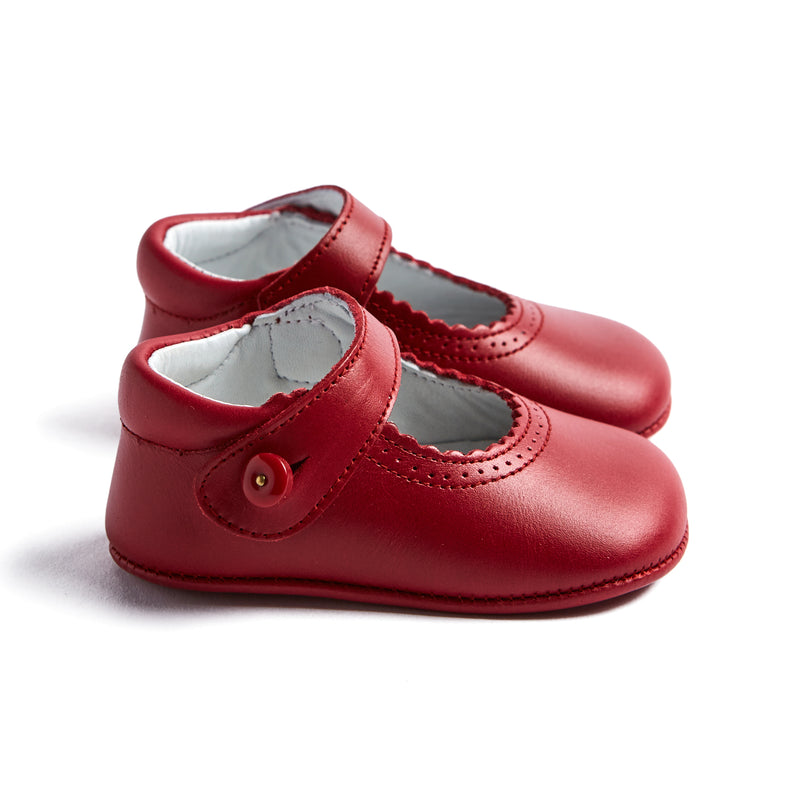 baby girl red mary jane shoes