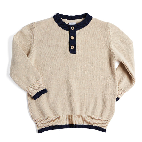 cream baby jumper