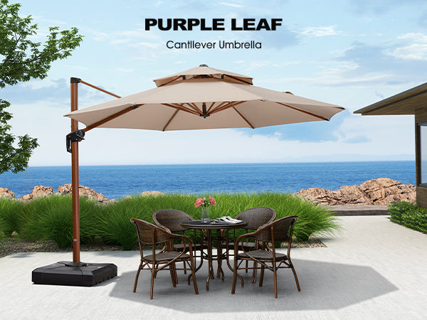 PURPLE-LEAF-Large-Outdoor-Umbrella-Beige