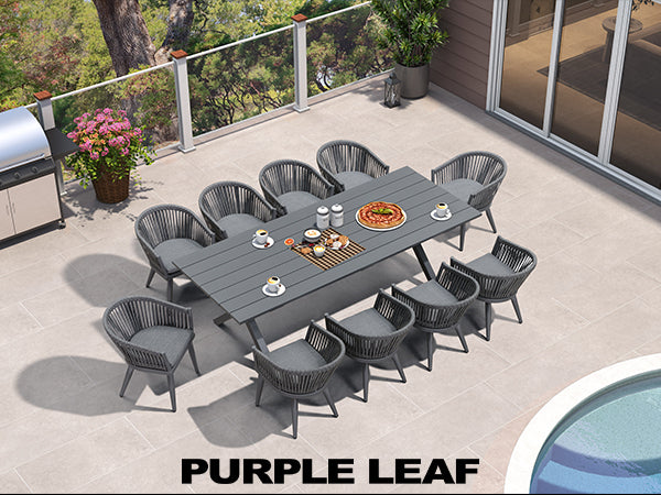 PURPLE LEAF Dining Set