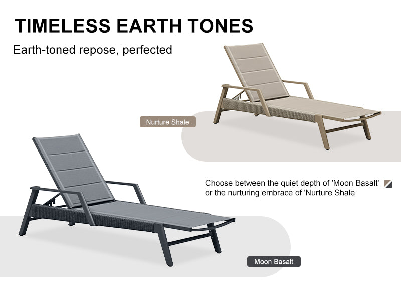 PURPLE LEAF Chaise Lounge