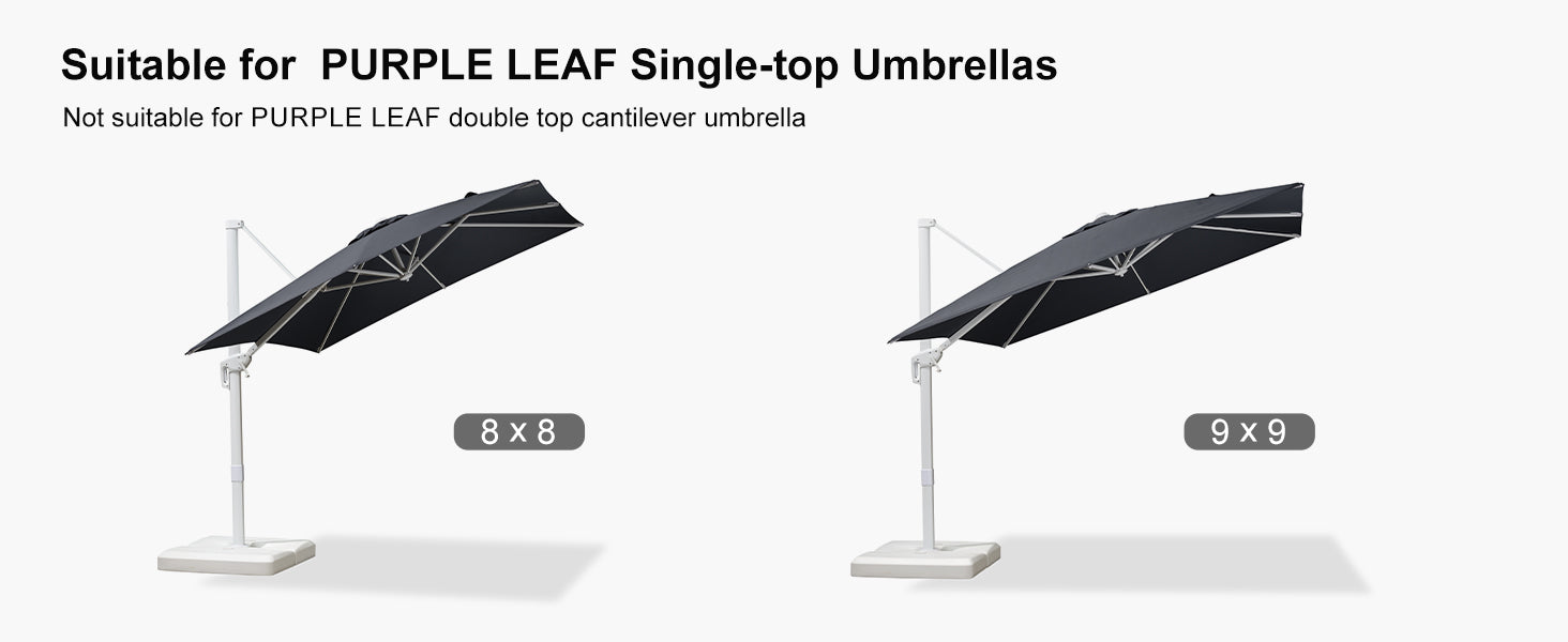 Suitable for PURPLE LEAF Single-top Umbrellas