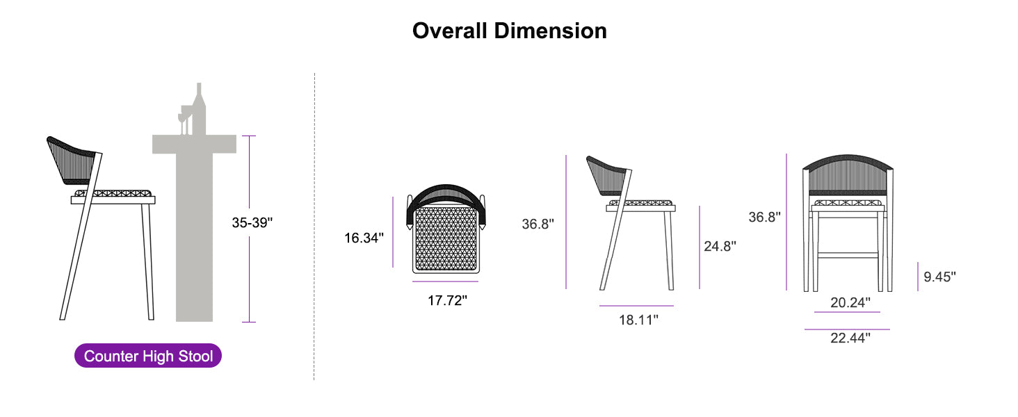 PURPLE-LEAF-Bar-Stools