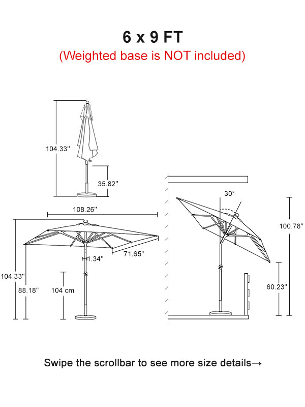 PURPLE-LEAF-Tilt-Table-Patio-Market-Umbrella-Square-Rectangle-moble-6-9