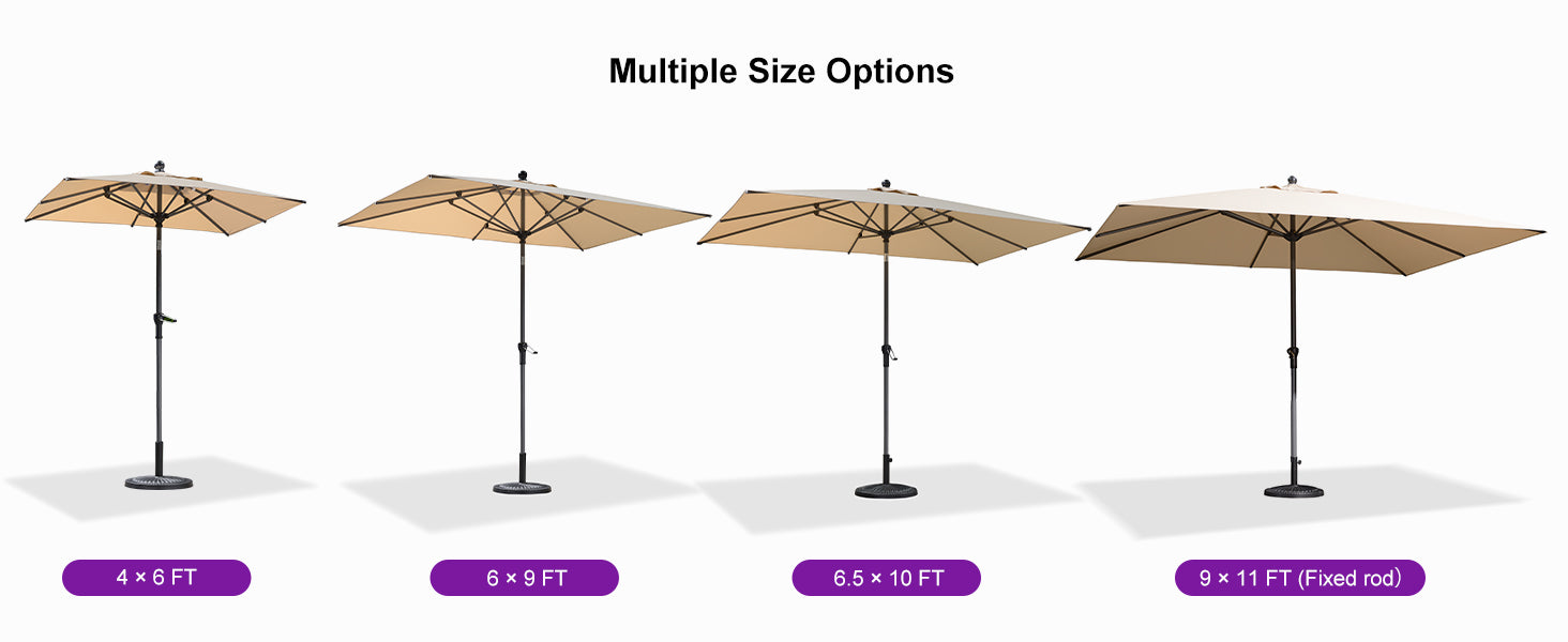 PURPLE-LEAF-Tilt-Table-Patio-Market-Umbrella-Square-Rectangle-choose2