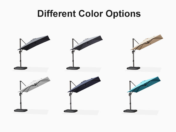 PURPLE-LEAF-10/11ft-patio-umbrella-different-color-options