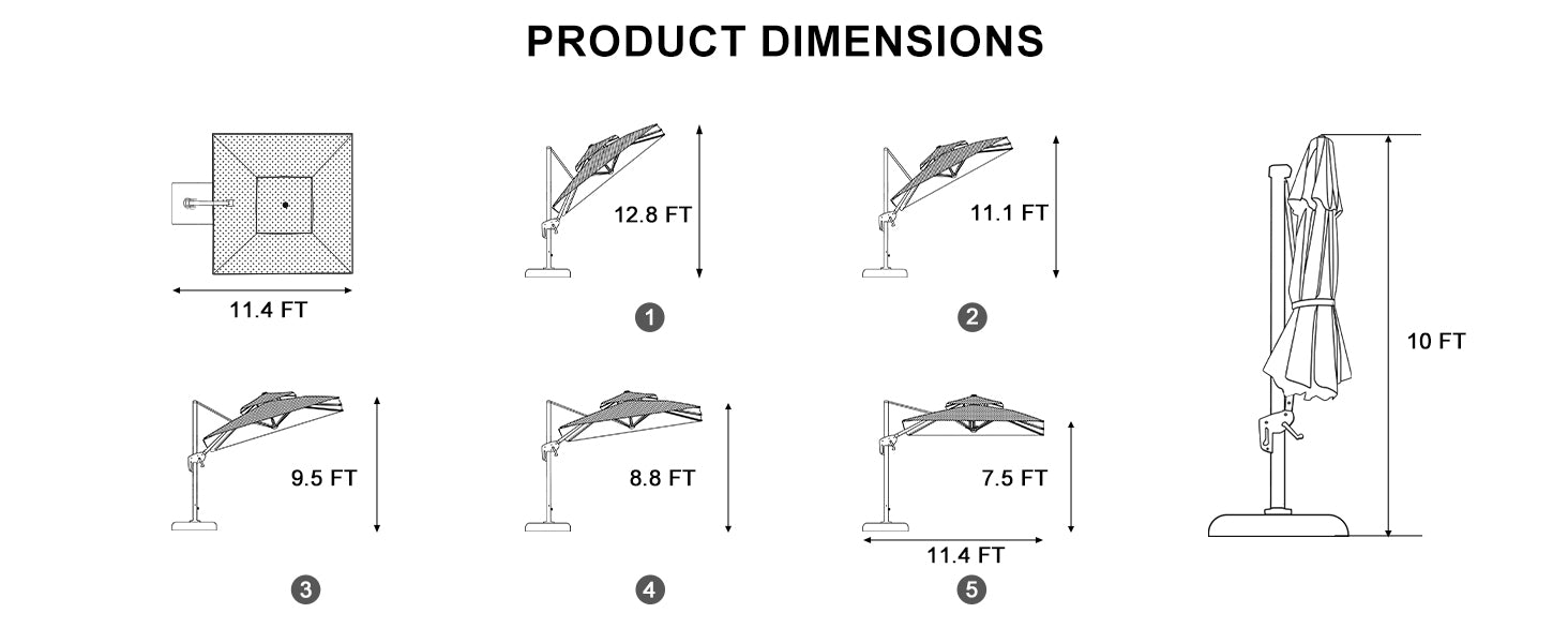 patio-umbrella-dimensions-from-multipal-angle