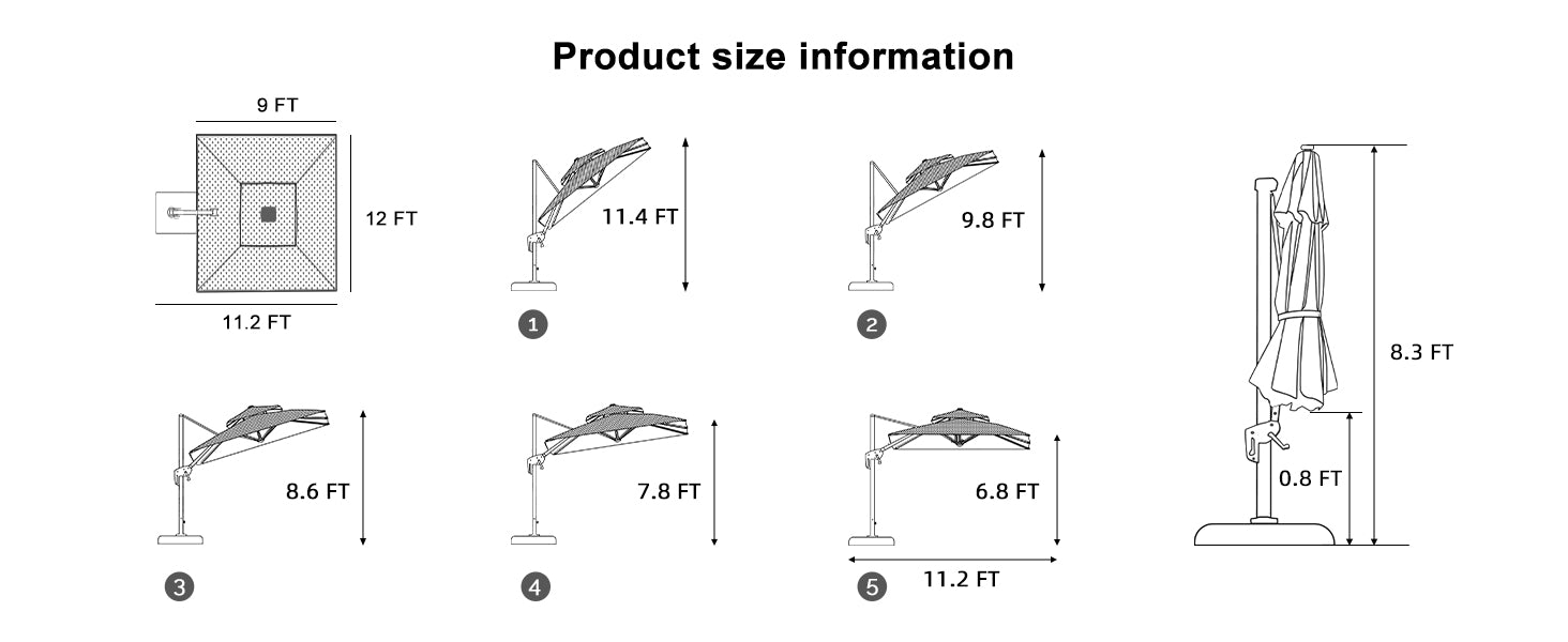 patio-umbrella-dimensions-from-multipal-angle