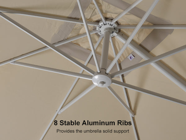 PURPLE-LEAF-Economical-Large-patio-Umbrella-aluminum-ribs