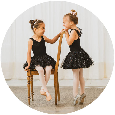 Little Dancers Practicing Balance