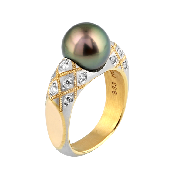 Tahitian Pearl Ring – Zoltan David