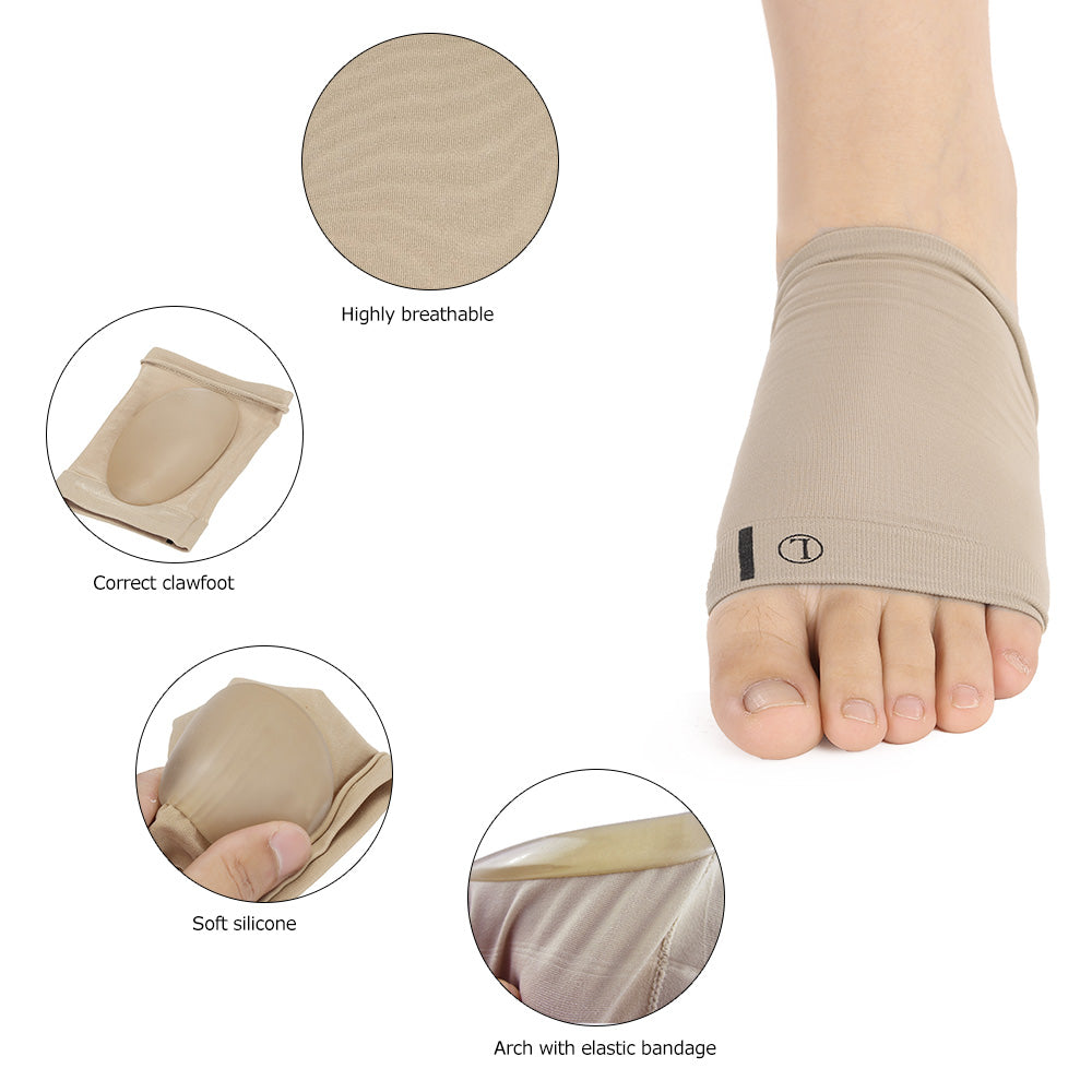 Foot Arch Support To Relieve Plantar Fasciitis Pressure Under Foot