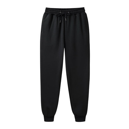 plain black sweatpants