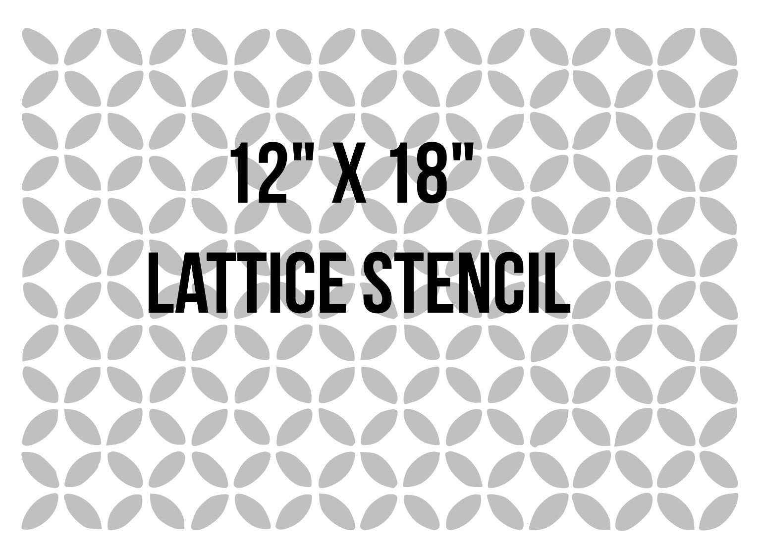 Star Pattern Stencil 18 x 12 – Southern Adoornments Decor
