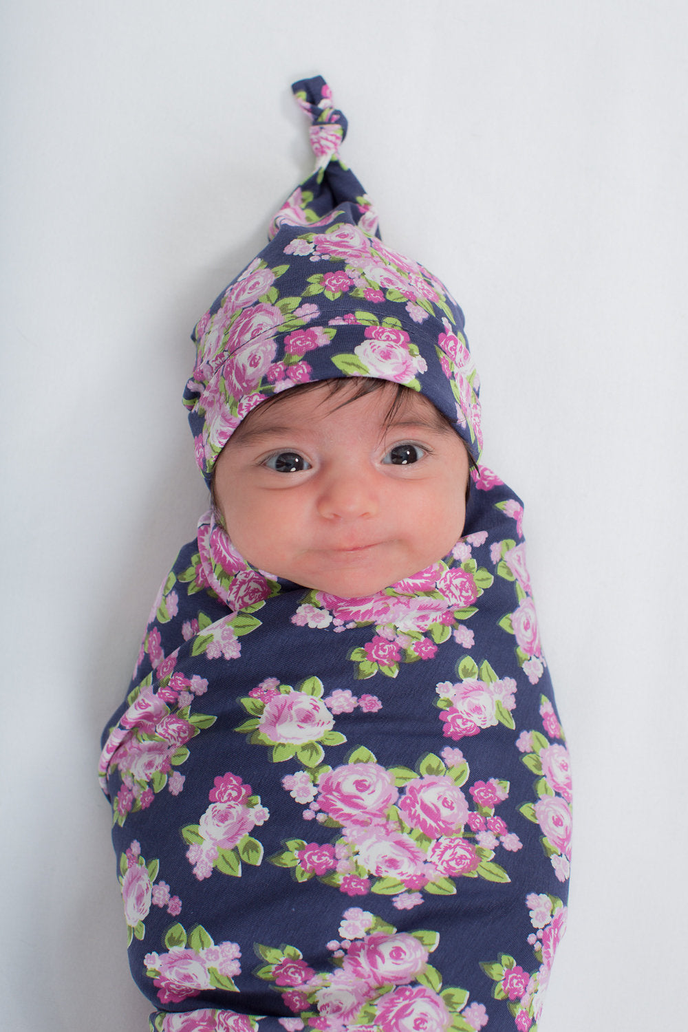 swaddle blanket with matching hat