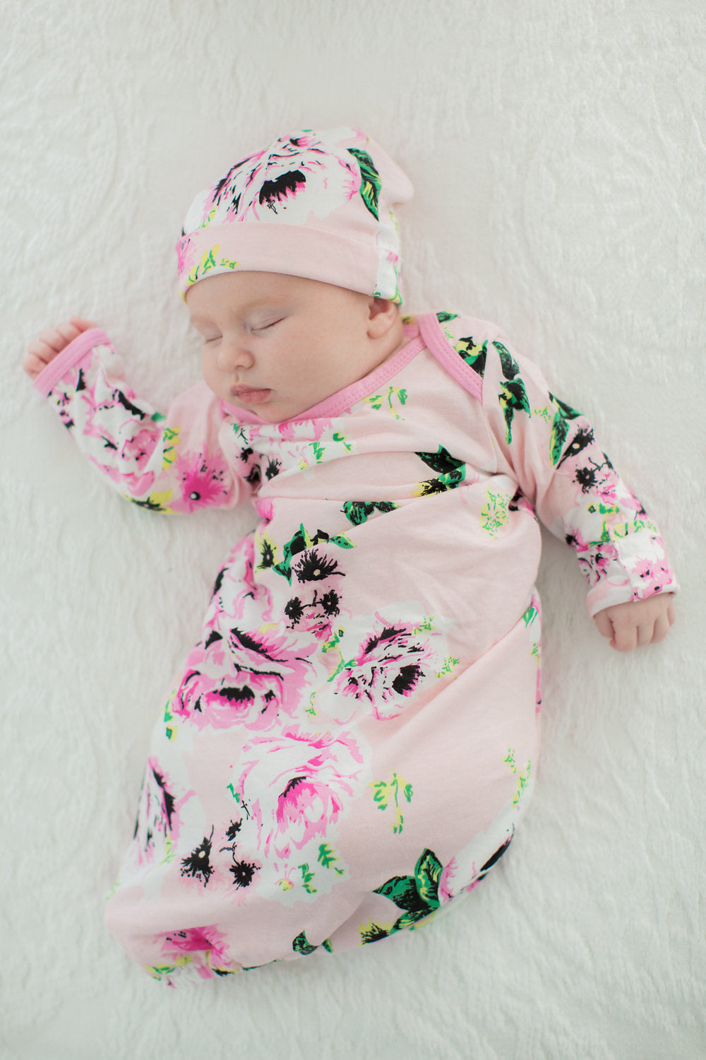 newborn girl outfit with hat