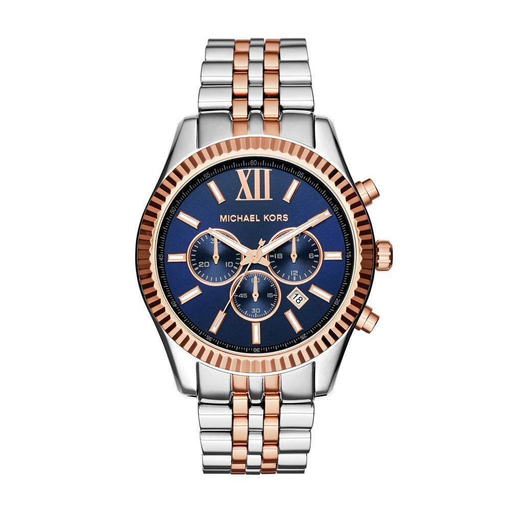 michael kors men's silver watches