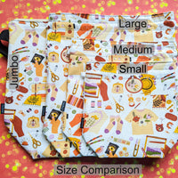 End of the sidewalk, Poetry, small zipper Bag