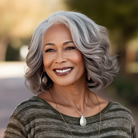 gray wigs