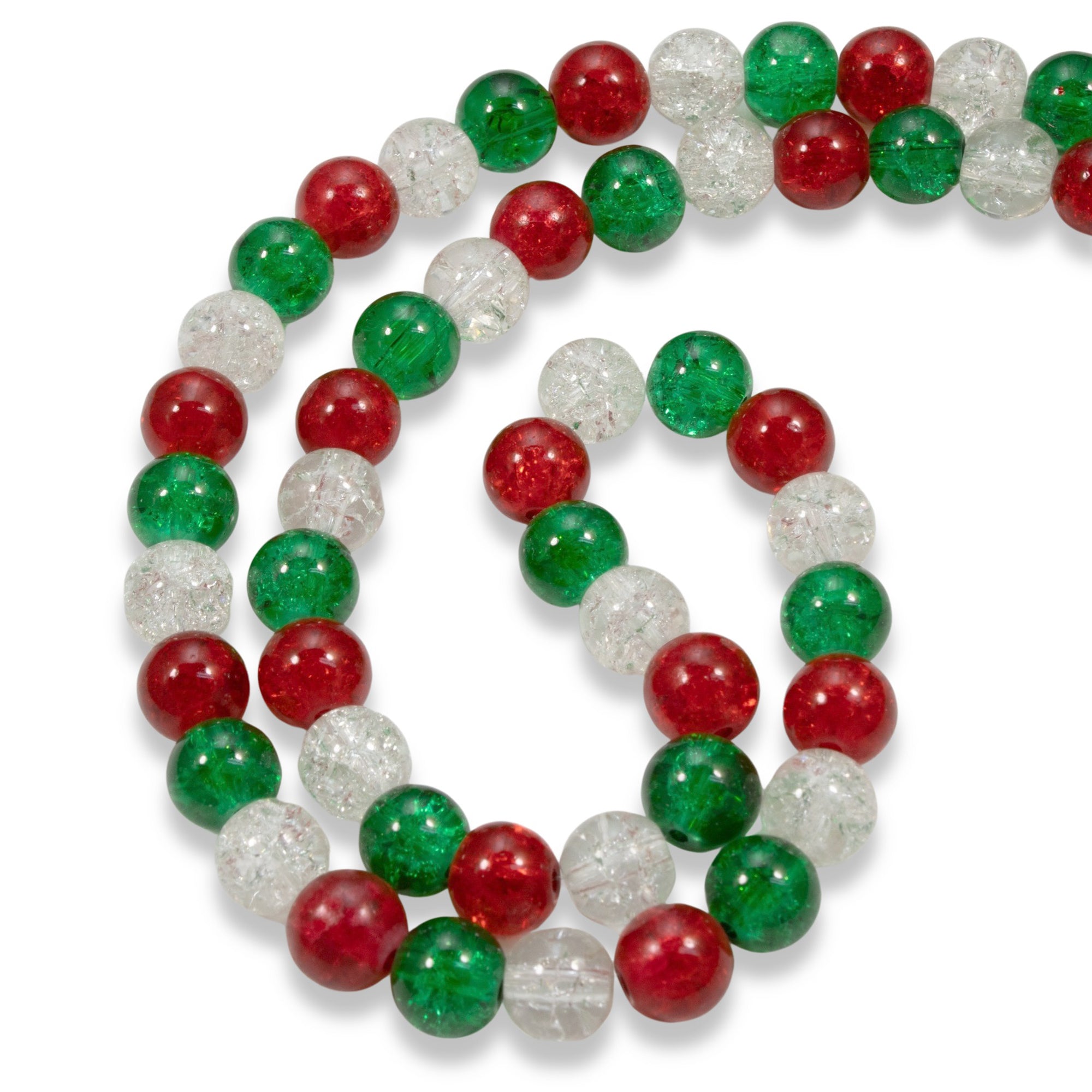 christmas ball necklace