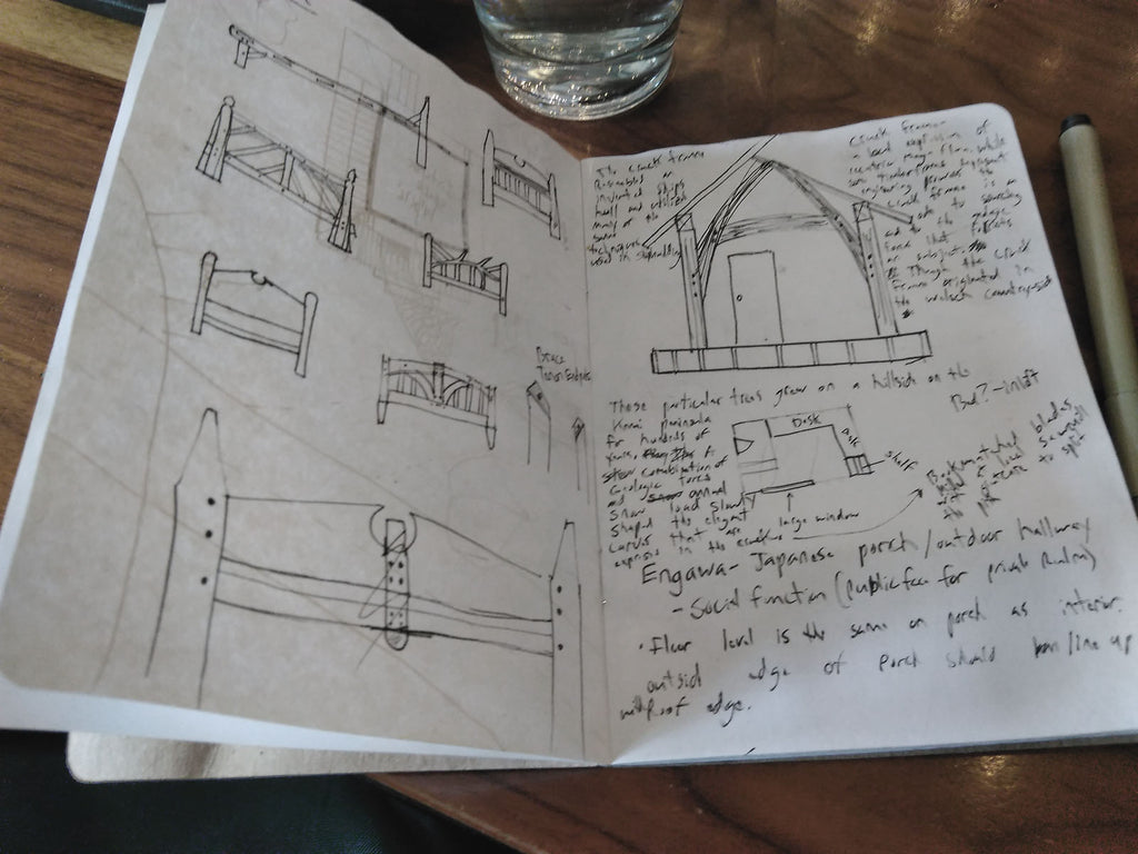 timber frame cruck design notes