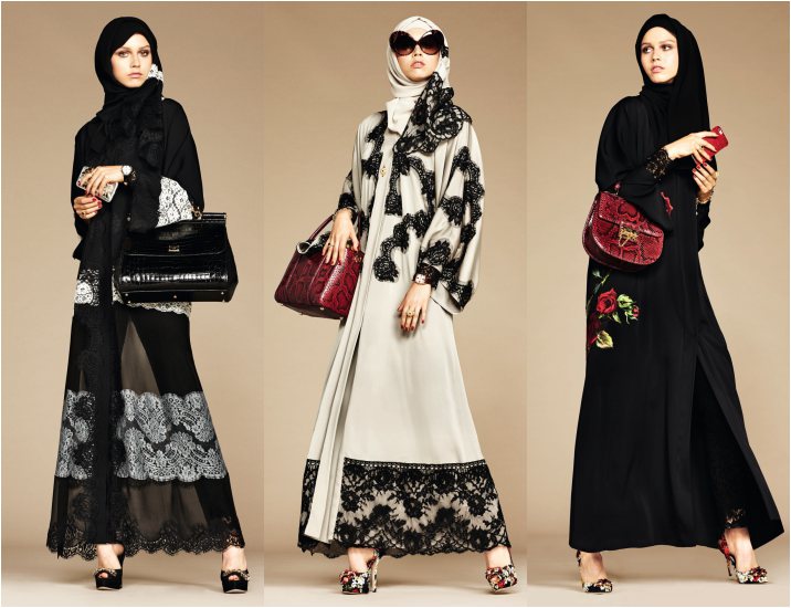 dolce and gabbana abaya 2018