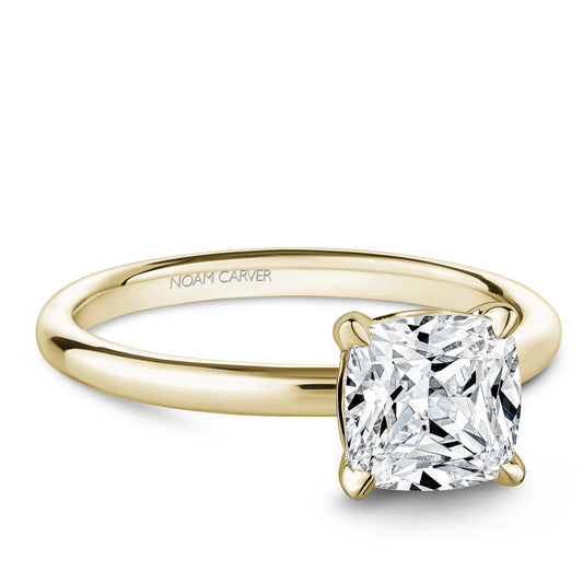 Toi & Moi Pear Shape and Emerald Cut Moissanite Engagement Ring