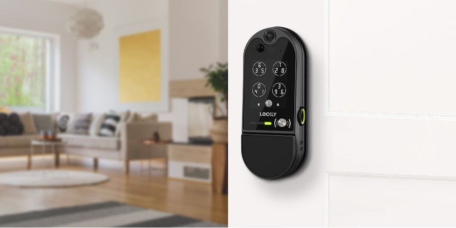 An image of the Vision Elite, one of the electric door locks.