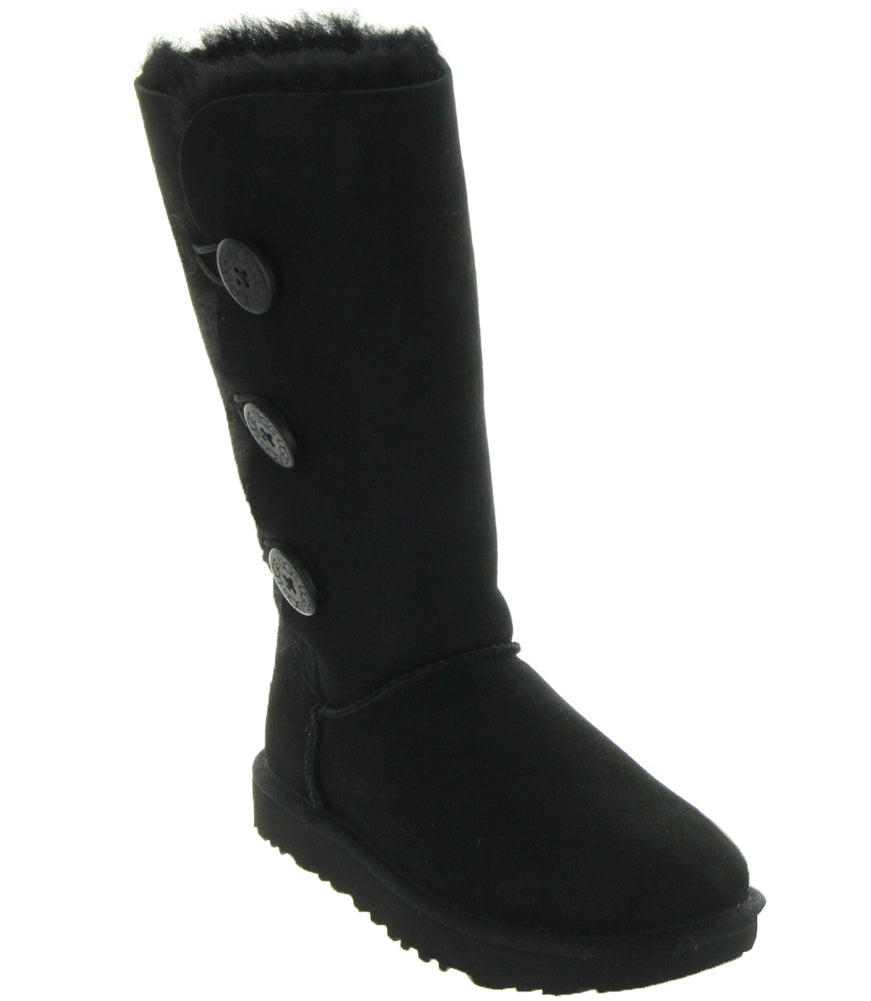 Bailey Button Triplet II in Black by UGG