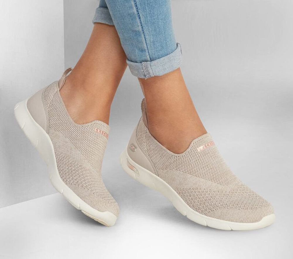 Arch Fit Refine - Don’t Go in Taupe by Skechers