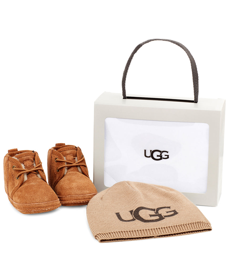 Baby Neumel and UGG Beanie in Chestnut by UGG